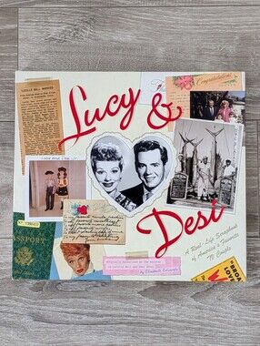 Lucy & Desi Vintage Hollywood Coffee Table Collector Book w Sleeve